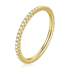Bague tour complet or