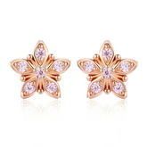 Petites boucles d'oreilles fleurs