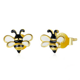 Boucles abeilles or
