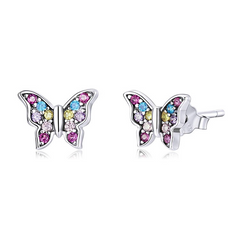 Clous papillons couleurs