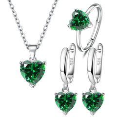 Parure de bijoux Set Green
