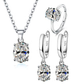Parure de bijoux Set White