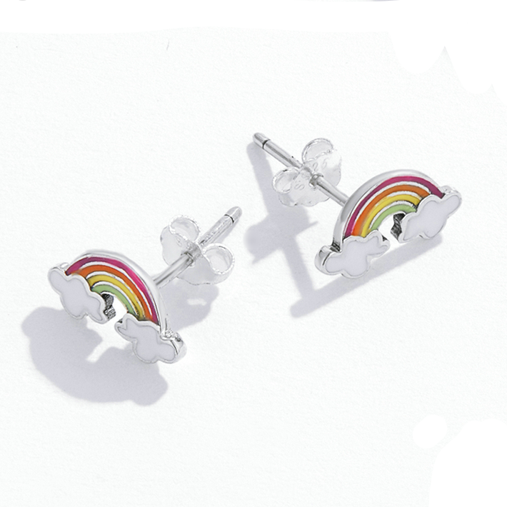 Boucles d'Oreilles Arc-en-Ciel - Image 4