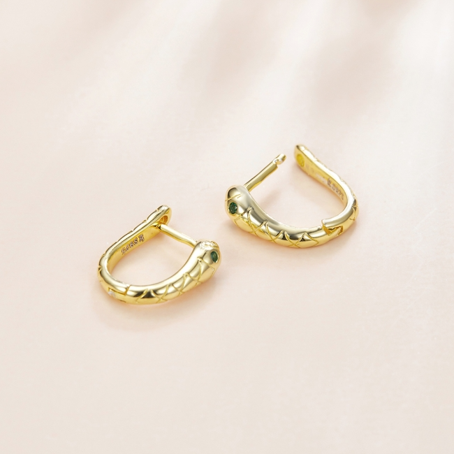 Boucles d'Oreilles Serpent - Image 4