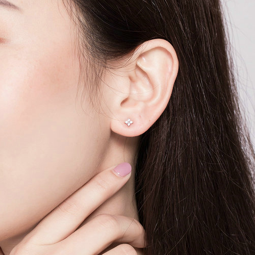 Boucles d'Oreilles Étoiles Brillantes - Image 2