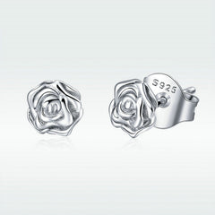 Boucles d'Oreilles Roses - Image 3