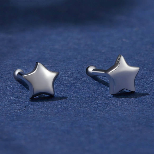 Boucles d'Oreilles Étoiles - Image 3