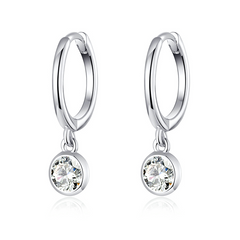 Boucles d'Oreilles Créoles Point Lumineux
