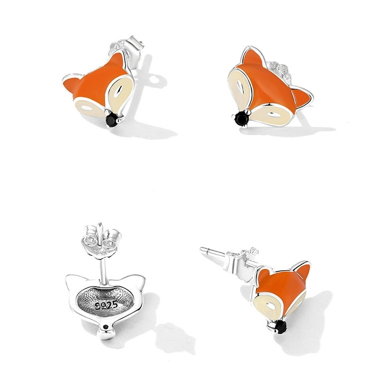 Boucles d'Oreilles Renards - Image 6