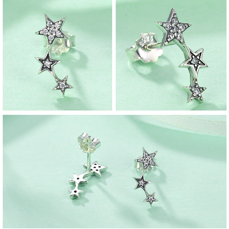 Boucles d'Oreilles Étoiles - Image 3