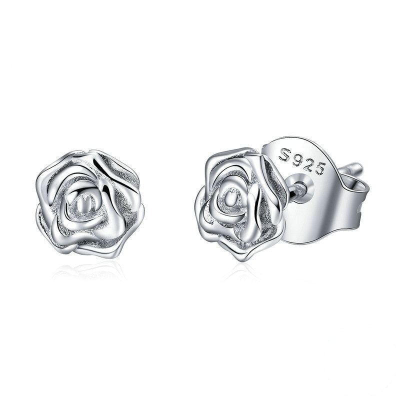 Boucles d'Oreilles Roses