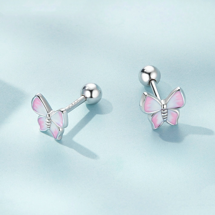 Boucles d'Oreilles Papillons - Image 4