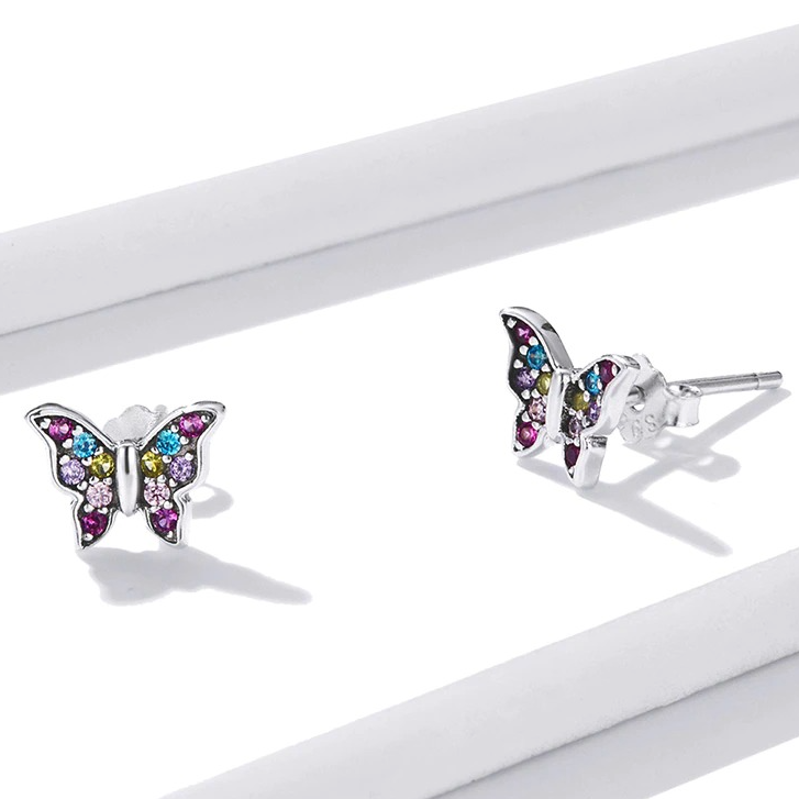 Boucles d'Oreilles Papillons - Image 5