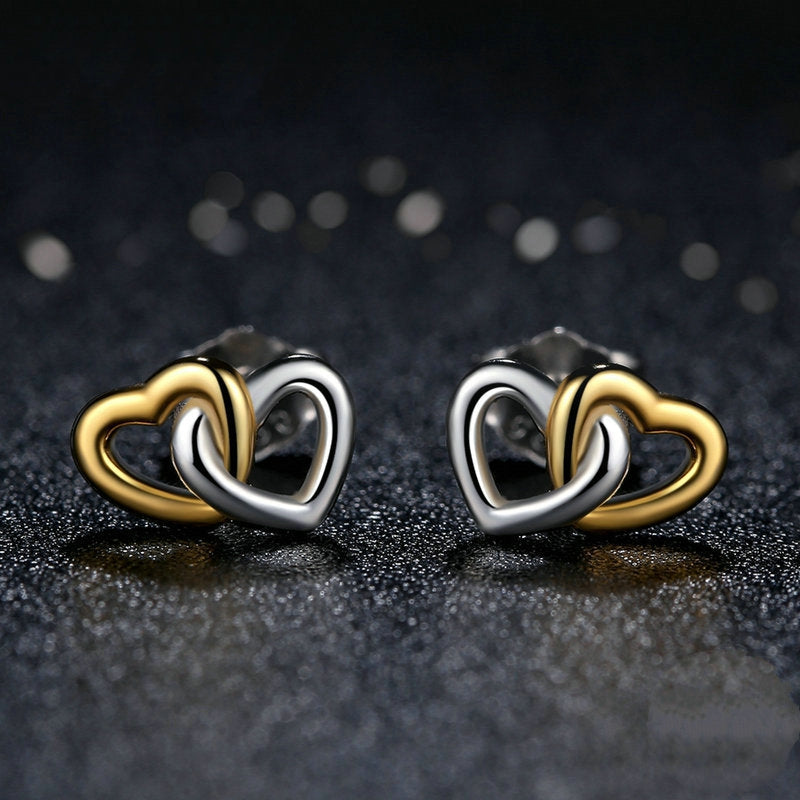 Boucles d'Oreilles Coeurs - Image 3