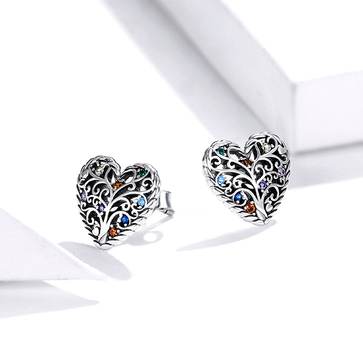 Boucles d'Oreilles Coeurs - Image 4