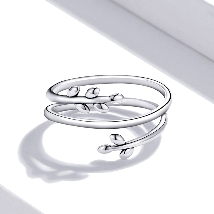 Bague Branche d'Olivier - Image 4