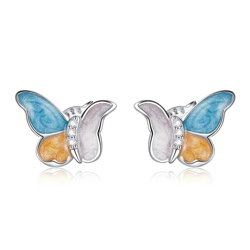 Boucles d'Oreilles Papillons