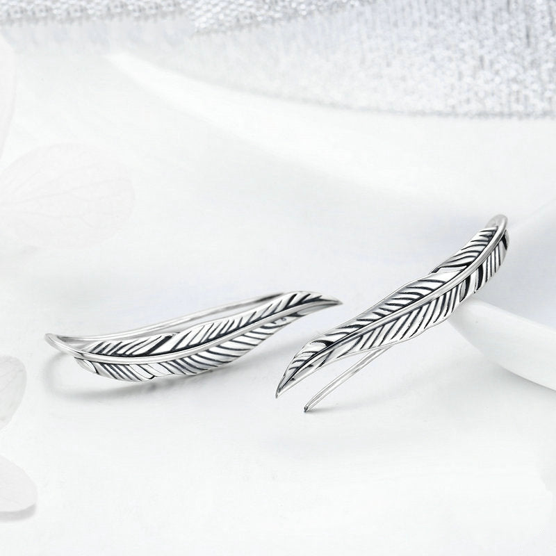 Boucles d'Oreilles Plumes - Image 3