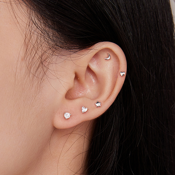 Boucles d'Oreilles Étoiles - Image 2