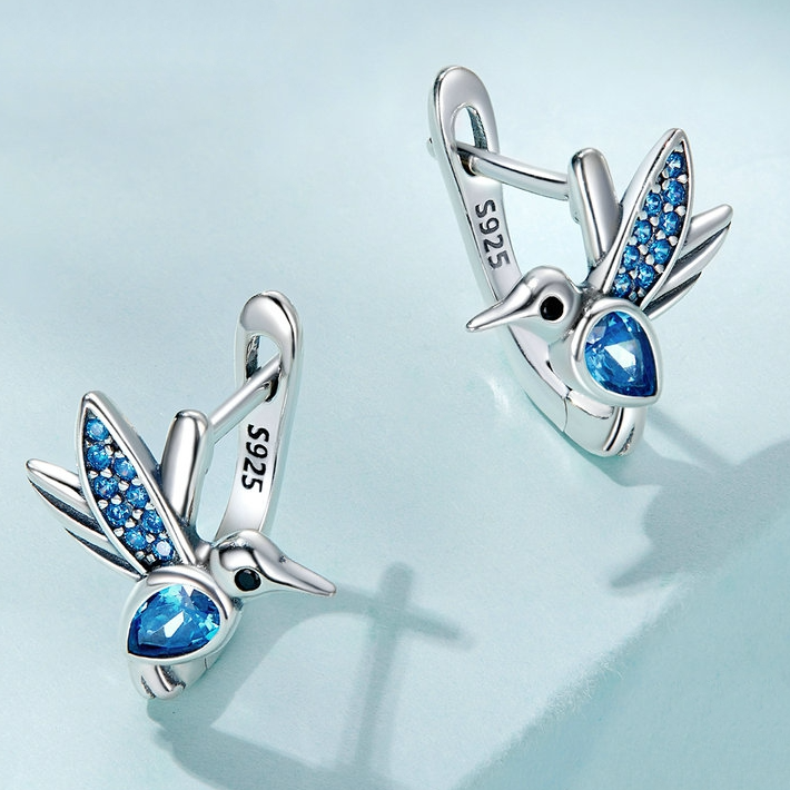 Boucles d'Oreilles Petits Oiseaux - Image 3