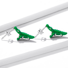 Boucles d'Oreilles Crocodiles - Image 3