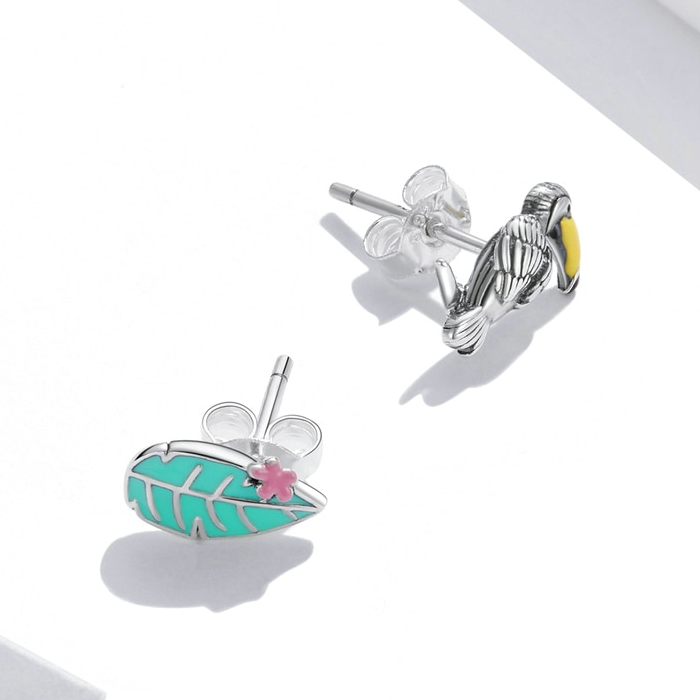 Boucles d'Oreilles Toucan - Image 6