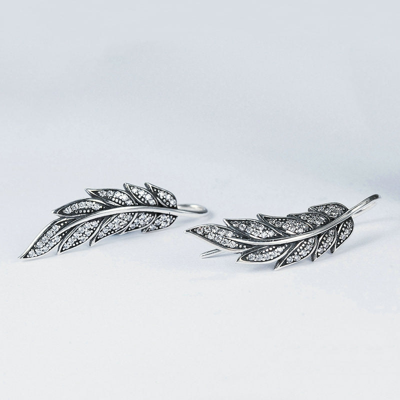 Boucles d'Oreilles Plumes - Image 3