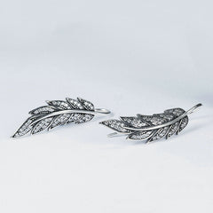 Boucles d'Oreilles Plumes - Image 3