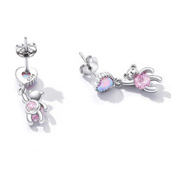 Boucles d'Oreilles Ourson - Image 4