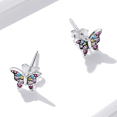 Boucles d'Oreilles Papillons - Image 4