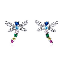 Boucles d'Oreilles Libellules