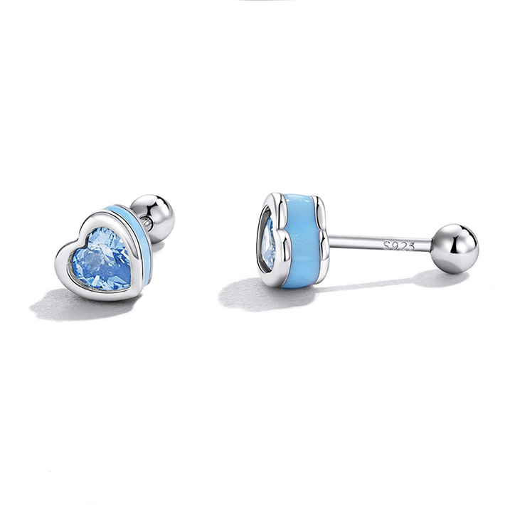 Boucles d'Oreilles Coeurs - Image 5