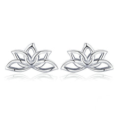 Boucles d'Oreilles Fleurs de Lotus