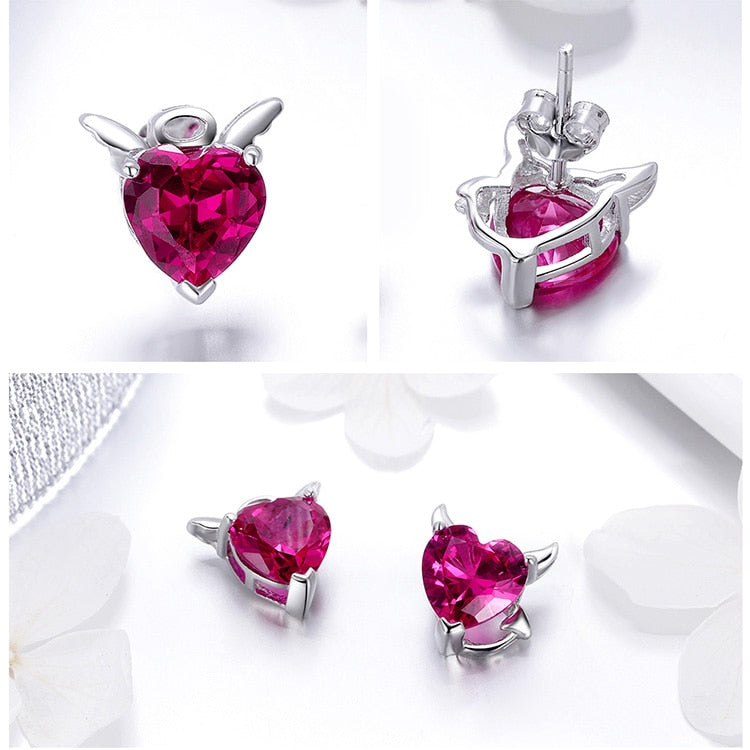 Boucles d'Oreilles Coeurs - Image 6