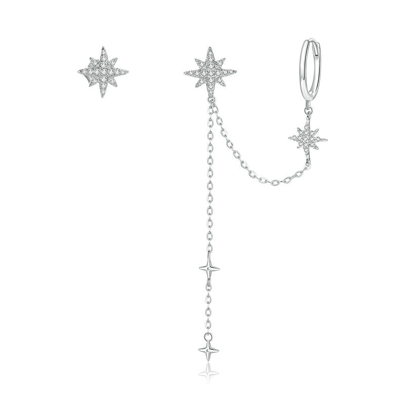 Boucles d'Oreilles Étoiles