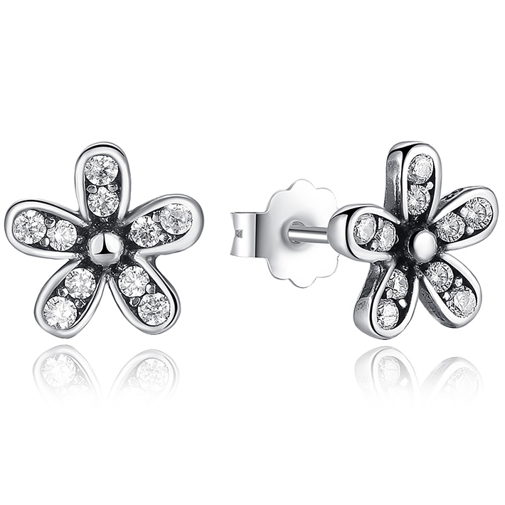 Boucles d'Oreilles Petites Fleurs