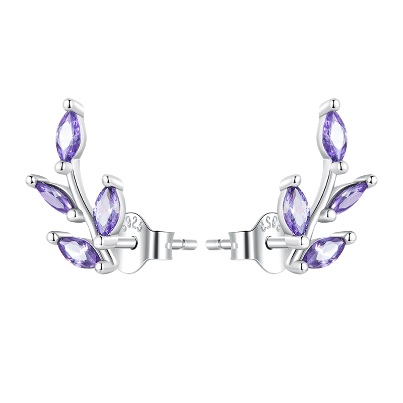 Boucles d'Oreilles Feuilles