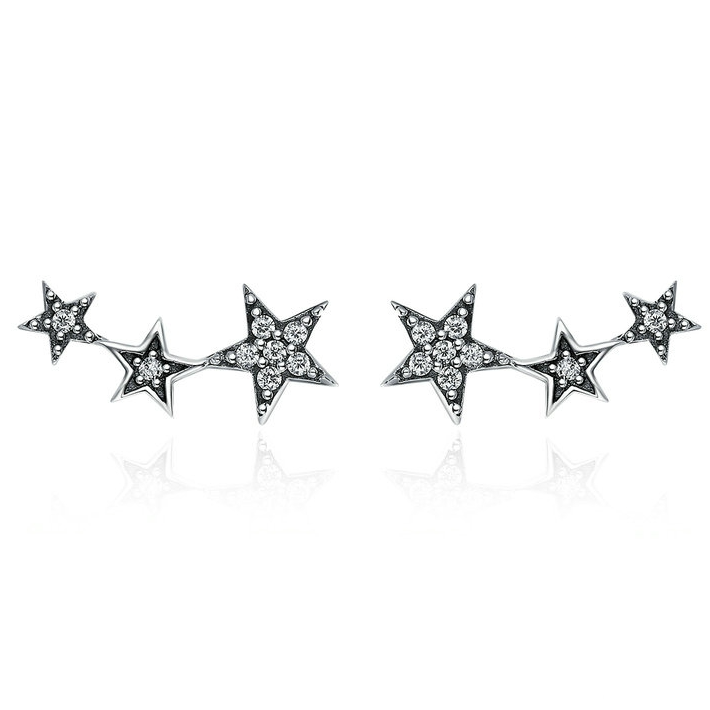 Boucles d'Oreilles Étoiles
