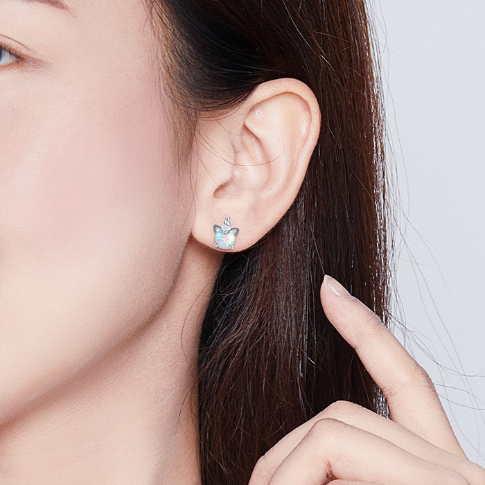 Boucles d'Oreilles Licornes - Image 2