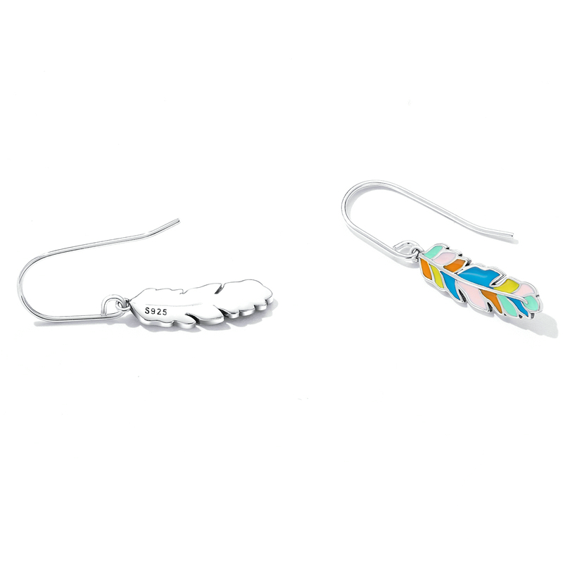 Boucles d'Oreilles Plumes - Image 4