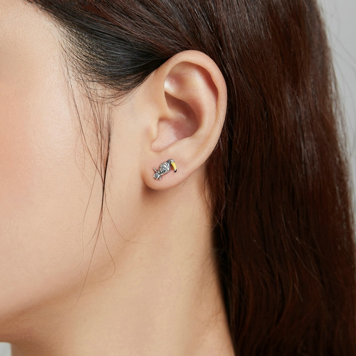 Boucles d'Oreilles Toucan - Image 3