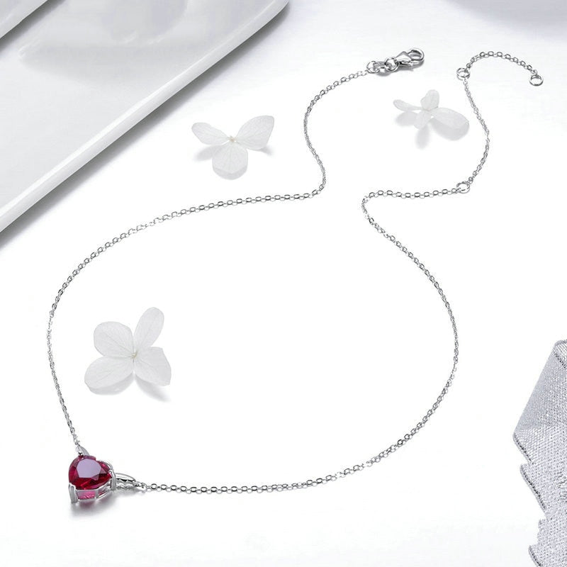 Collier Coeur Rouge - Image 4