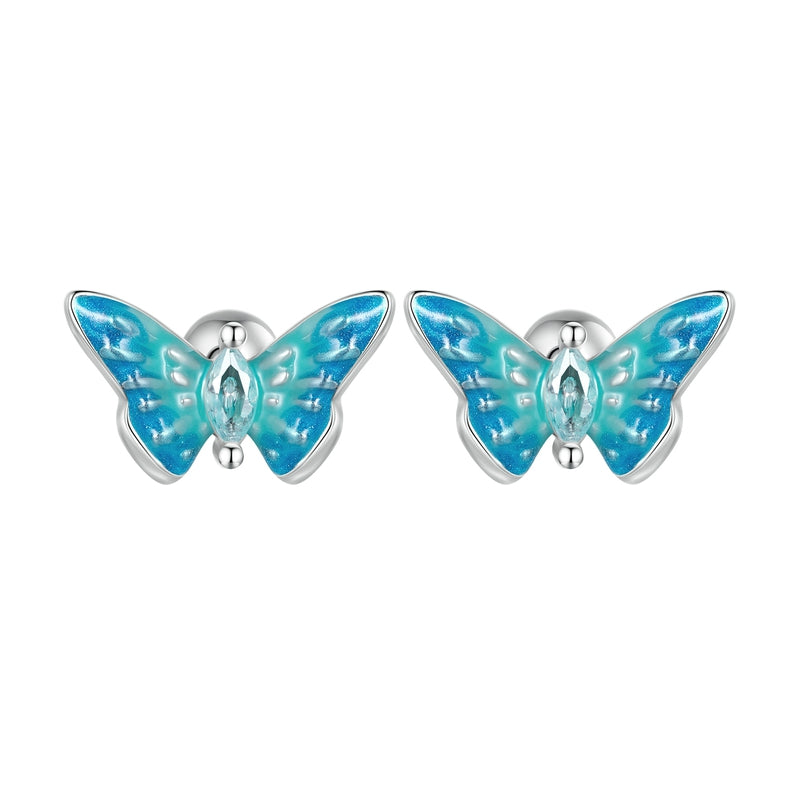 Boucles d'Oreilles Papillons
