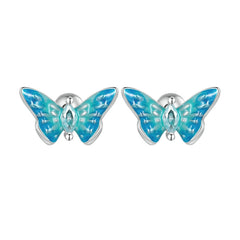 Boucles d'Oreilles Papillons