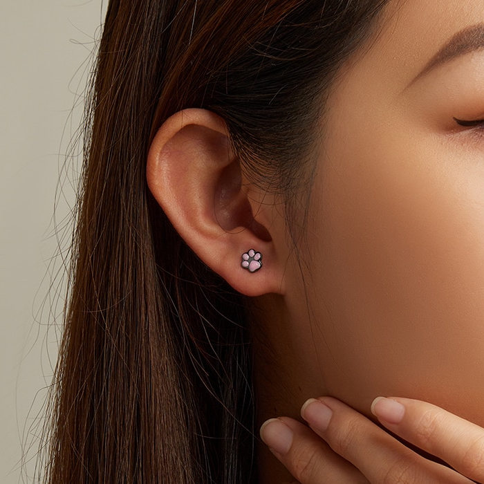 Boucles d'Oreilles Petites Pattes - Image 2