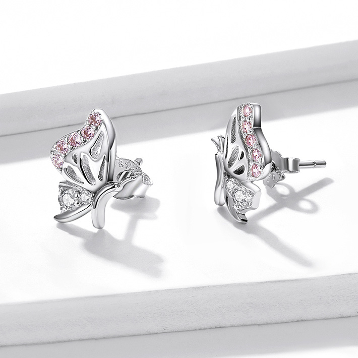 Boucles d'Oreilles Papillons - Image 3