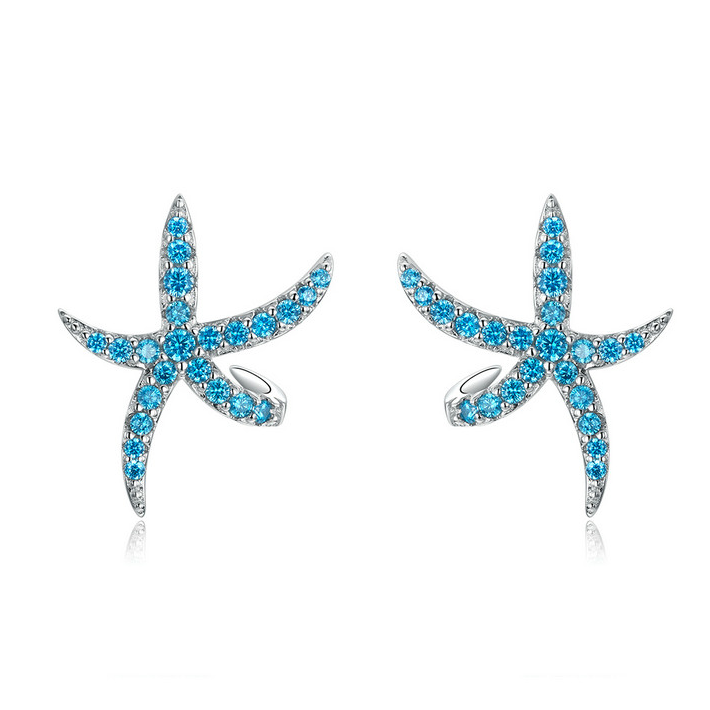 Boucles d'oreilles Étoile de Mer