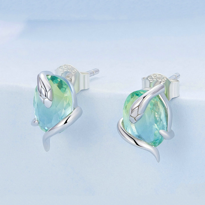 Boucles d'Oreilles Serpents - Image 3