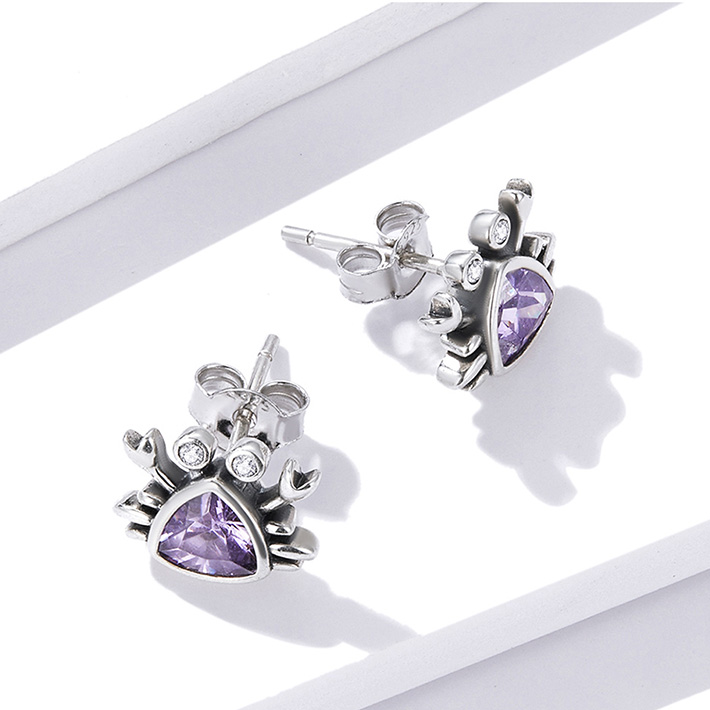 Boucles d'Oreilles Crabes - Image 4
