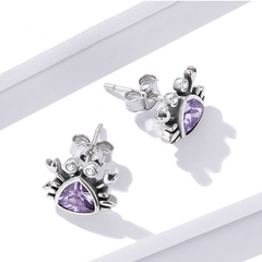 Boucles d'Oreilles Crabes - Image 4